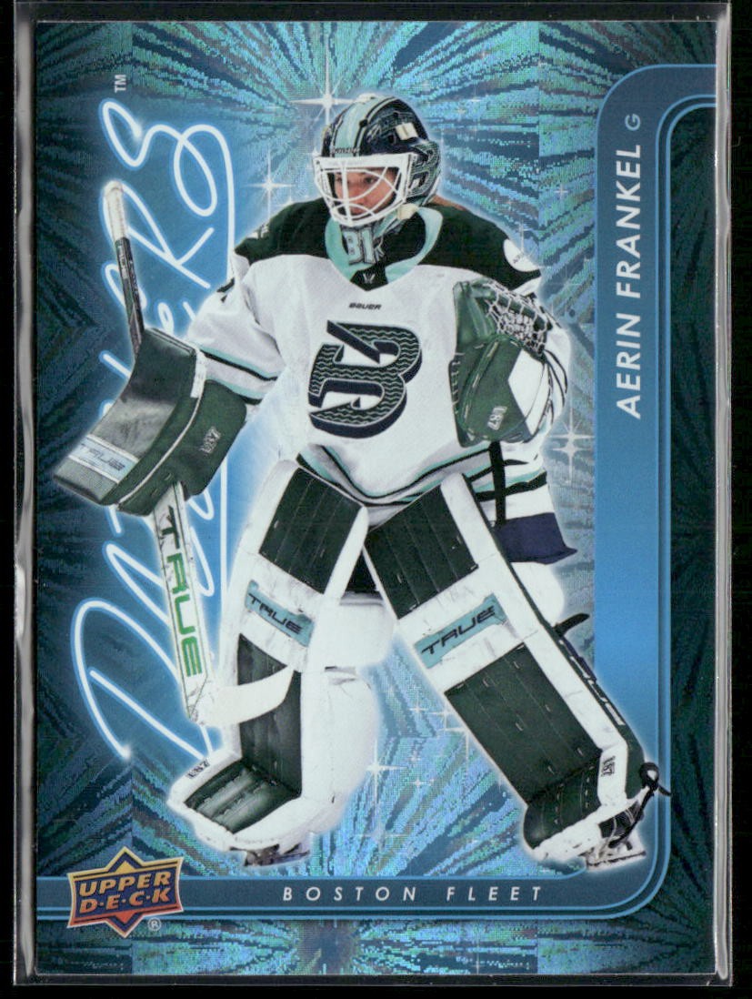 2024-25 Upper Deck PWHL Aerin Frankel Dazzlers Blue #DZ-10 Boston Fleet