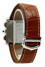 Cartier 30mm Men's Tank Francaise XXL Chronoflex Date 2531 Watch! Ref: W5101455! 4