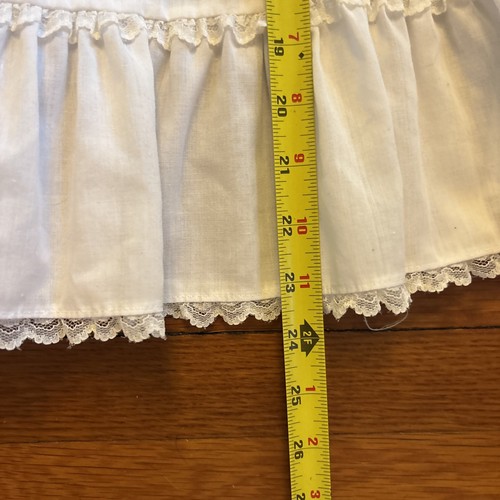 VTG Polly Flinders Baby 3-9 Month Long White Hand Smocked Holy Communion Dress - Picture 8 of 13