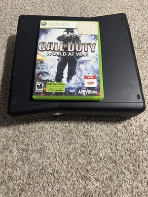 Microsoft Xbox 360 S Slim Matte Black And Game Tested And Works