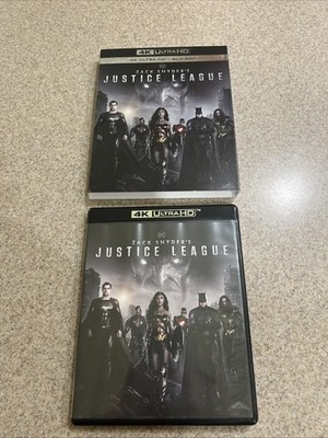 Zack Snyder's Justice League (4K Blu-ray; No Digital) W/Slipcover (Box Shipping)