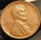 1938-S Lincoln Wheat Cent Penny! Nice Condition!