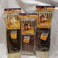 Lot Of 3 Milky Way Water Wave Human Hair Extensions 12" Brown Auburn P1B/350