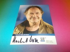 Hartmut Volle Tatort  signiert signed autograph Autogramm auf Autogrammkarte