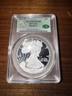 2012-W American Silver Eagle PR70 DCAM CAC Coin WitterBrick