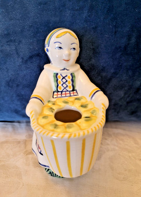 Royal Copenhagen Aluminia Cousin from Amager girl figurine #2284 faience
