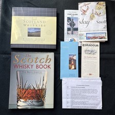 Lot of 2 Scotch Whisky Books and Souvenirs