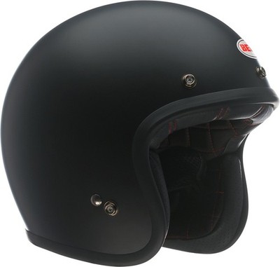 Bell Custom 500 Open-Face Helmet (Solid Matte Black) (Medium) 7049169
