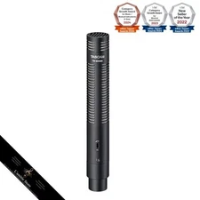 TASCAM TM-200SG Shotgun Microphone with On-Camera Windscreen Shoe Mount