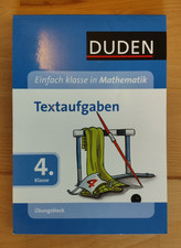 Duden Einfach klasse in Mathematik Übungsblock 4. Klasse siehe Beschreibung