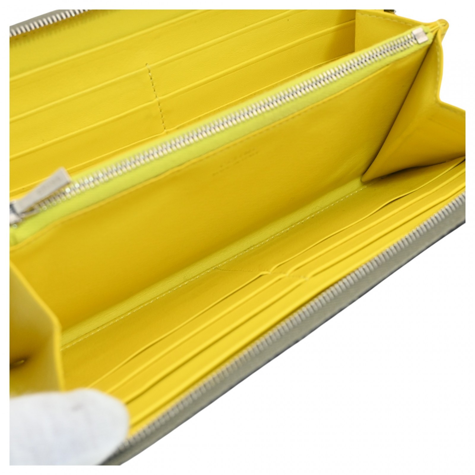 Auth CELINE Multi-Function Large Zip Wallet Long … - image 10