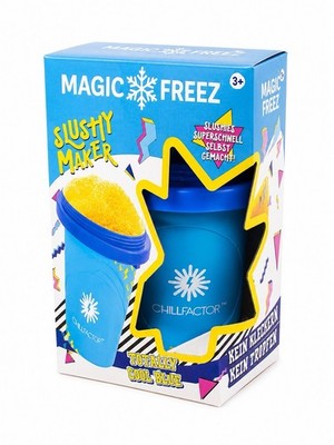 ChillFactor Magic Freez Slushy Maker Blau   Slush-Eis Becher NEU & OVP