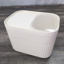 Dry Dog Food Storage Container With Sliding Lid Puppy Food Top Load Plastic