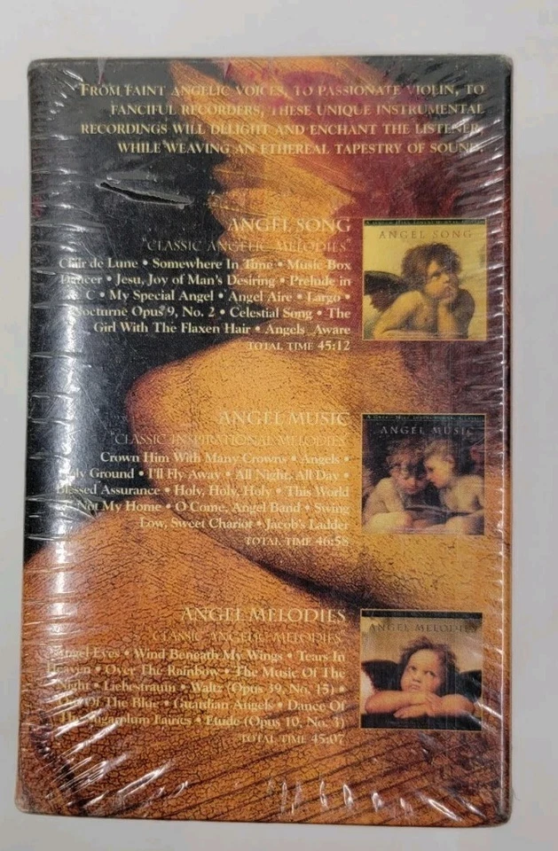 The Angel Music Collection 3 Cassette Box Set Instrumental Religious New - Image 4 of 4