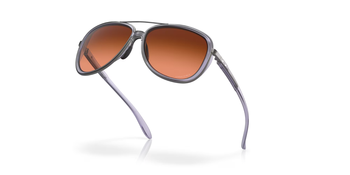 Oakley Sunglasses Split Time OO4129-2658 Matte Transp Lilac Prizm Brown Gradient Oakley Sunglasses Split Time OO4129-2658 Matte Transp Lilac  main image 3