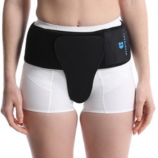 HEERTEEAJ Pelvic Support Belt Uterus Women's Brace Large, Black