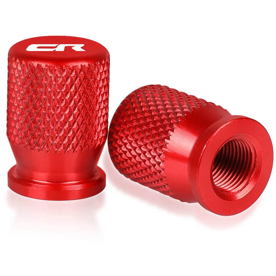 Wheel Tire Valve Stem Caps Cover For Honda CR80R CR85R CR125R CR250R CR500R NEW Foto 2 de 4