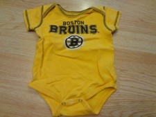 Infant/Baby Boston Bruins 12 Mo Creeper Yellow