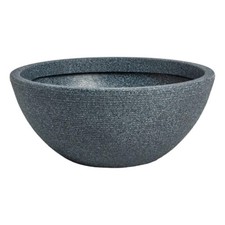 Strata Valencia Bowl Planter, Ash - 40cm