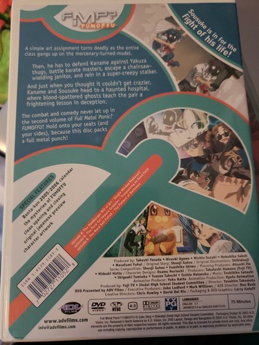 Full Metal Panic? Fumoffu - Full Metal Fracas! (Vol. 2) - DVD - VERY GOOD - Imagen 2 de 2