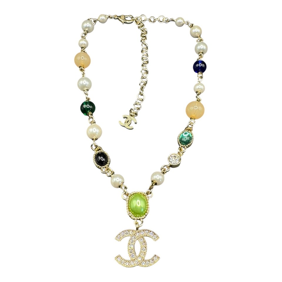 Chanel choker necklace authentic ( 6.5 to 9 inches) used twice. eBay