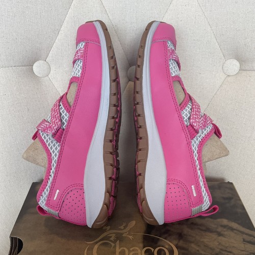 Chaco Hiking Water Shoes Girls Kids Youth Size US 3 Pink Odyssey Gore Corp New - Picture 7 of 11