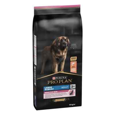 Kroketten Hunde Proplan Large Robust Adult Sensitive Skin Geschmack Salmone 14KG