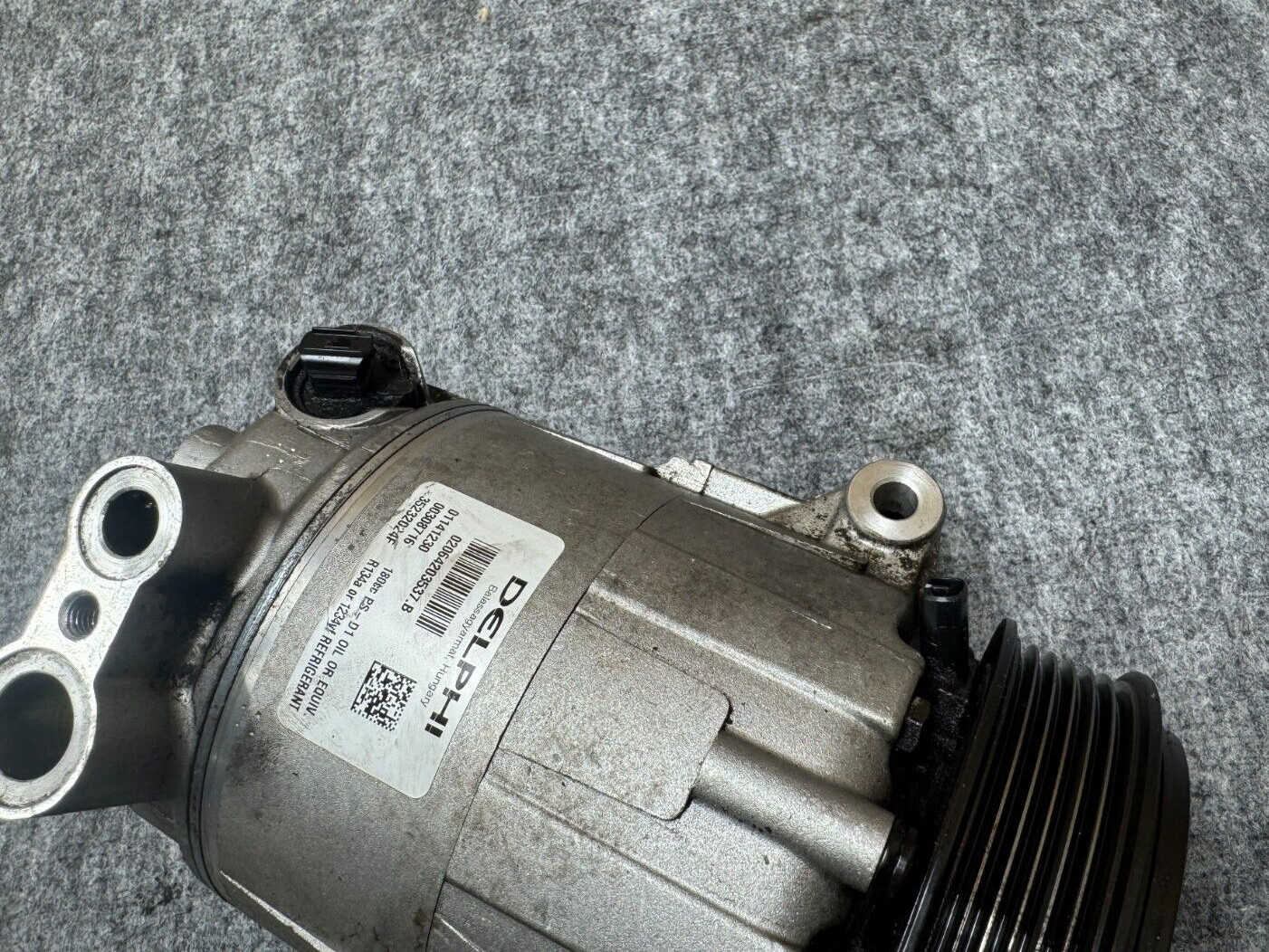 MASERATI GHIBLI M157 14-17 OEM RWD 3.0L AC AIR CONDITIONER COMPRESSOR PUMP 60K
