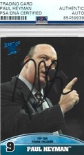 Auotgraphed Paul Heyman WWE card PSA/DNA certfied