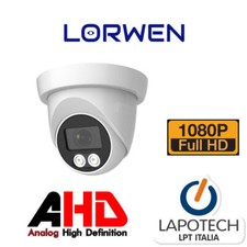 Lorwen AHD telecamera dome DL12AN25N 1080p Analogica 5 mpx multiformato TVI CVI