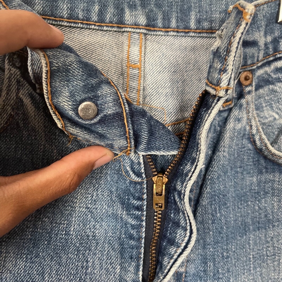 VTG 70s Levis 517 Single Stitch Faded Denim 30x32 | eBay