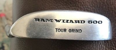 Ram Wizard 600 Tour Grind Putter 35” Original Shaft New Grip