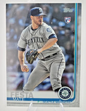 2019 Topps Matt Festa Rookie Card Rc Mlb Baseball #US111 Seattle Mariners
