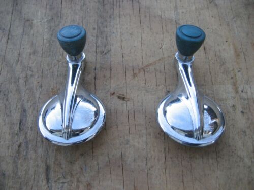 1955 1956 1957 58 CHEVY BUICK OLDSMOBILE WINDOW VENT CRANK HANDLES-PAIR 4151899 - Picture 3 of 18