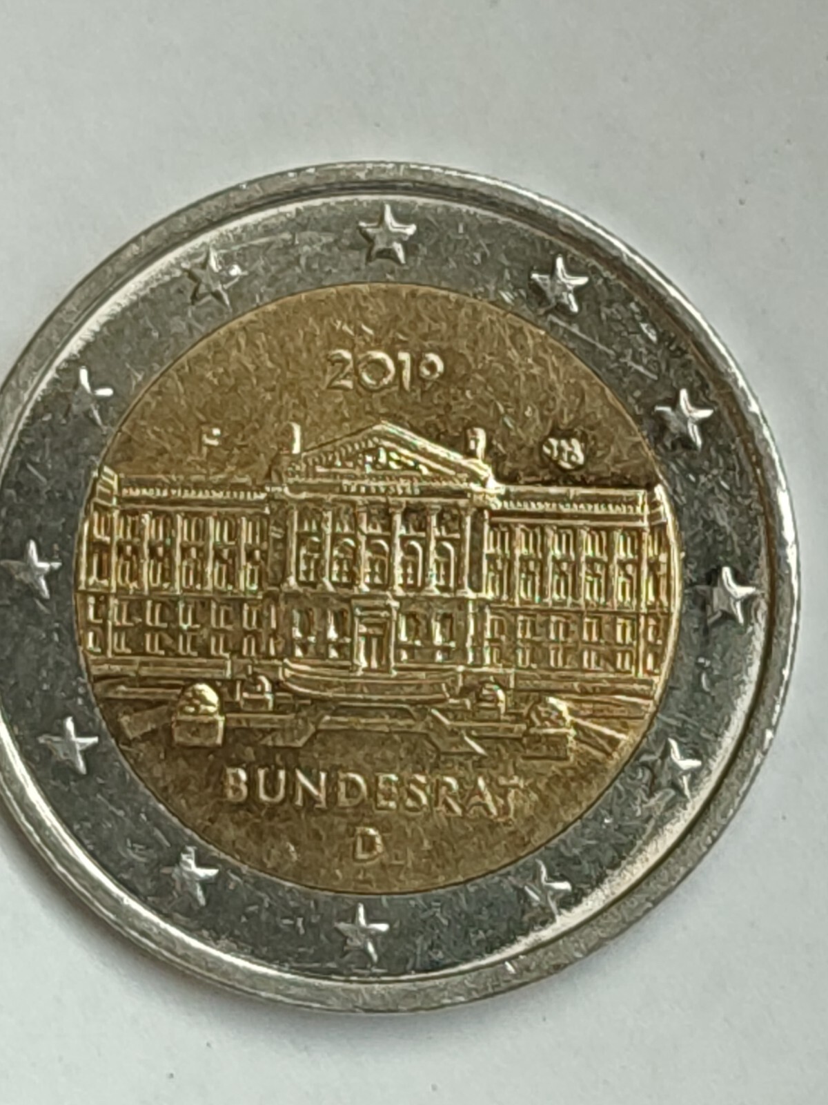 Selten Wertvolle 2 Euro Münzen Deutschland Seltene 2 Euro Münze Bundesrat 2019 D | eBay.de