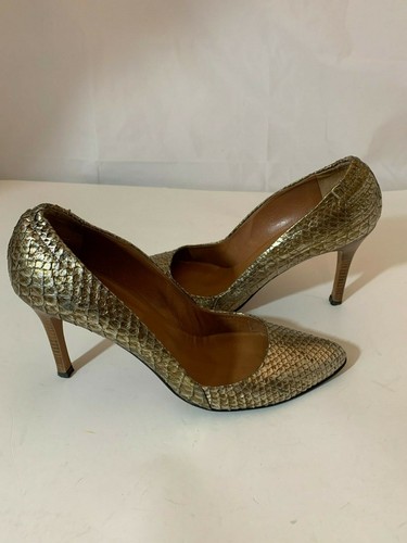 GOLDEN GOOSE 59519 GOLD METALLIC SNAKE 