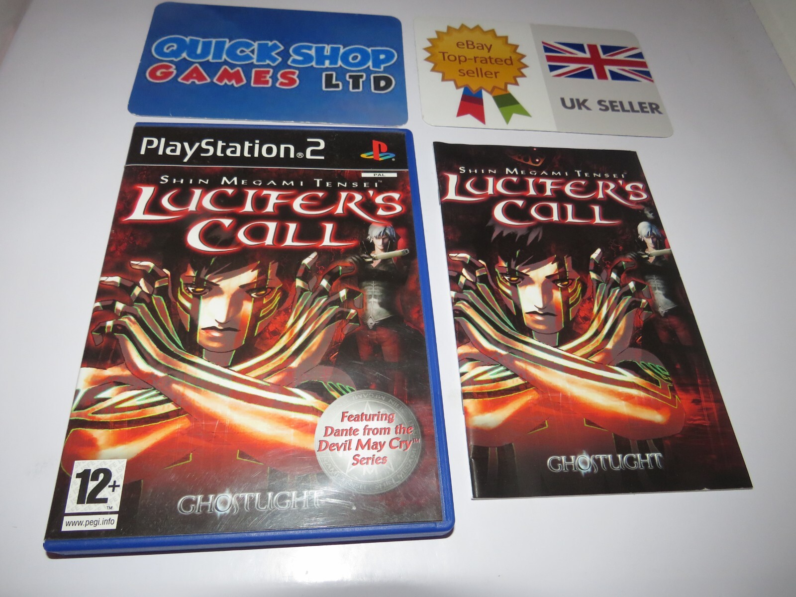 Shin Megami Tensei: Lucifer's Call (SonyPlayStation 2 PS2) PAL -