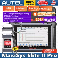Autel MaxiSys Elite II PRO Diagnostic Scanner OBD2 ECU Programming 2 Year Update