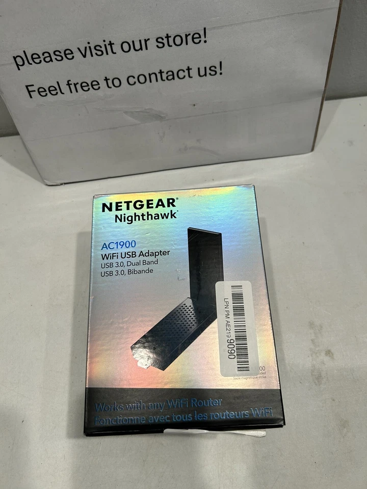 Netgear AC1900 USB 3.0 WiFi Adapter A7000 Nighthawk Dual-Band USB 3 Adapter - Image 3 of 4