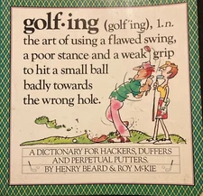 Dictionary for Hackers,Duffers & Perpetual Putters Henry Beard McKie PET RESCUE