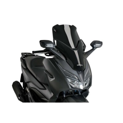 Pare-brise Sport PUIG V-Tech Line Fumée Foncé Pour Honda Forza 350 (2021-2024) - Neuf, Réf. 21320F, Garantie 2 Ans