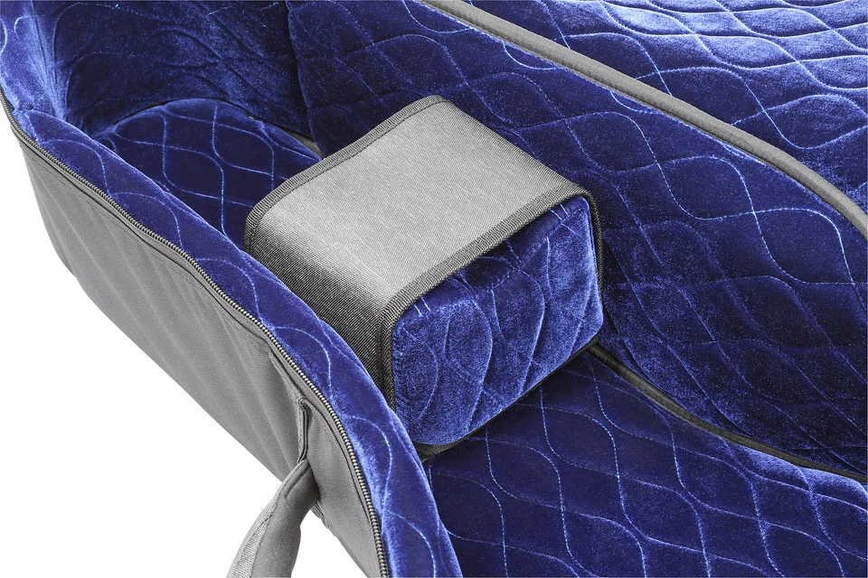 Reunion Blues RBXOA2 Oxford Dreadnought Guitarra Acústica Estuche, Gris Oscuro Foto 3 de 4