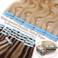 thumbnail 5 - 150G Ombre Skin Weft Tape In Real Remy Human Hair Extensions Seamless Full Head