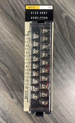 Omron C200H-ID212  SYSMAC C200 DC Input Module 16-Point 16 Channel 24VDC - USA