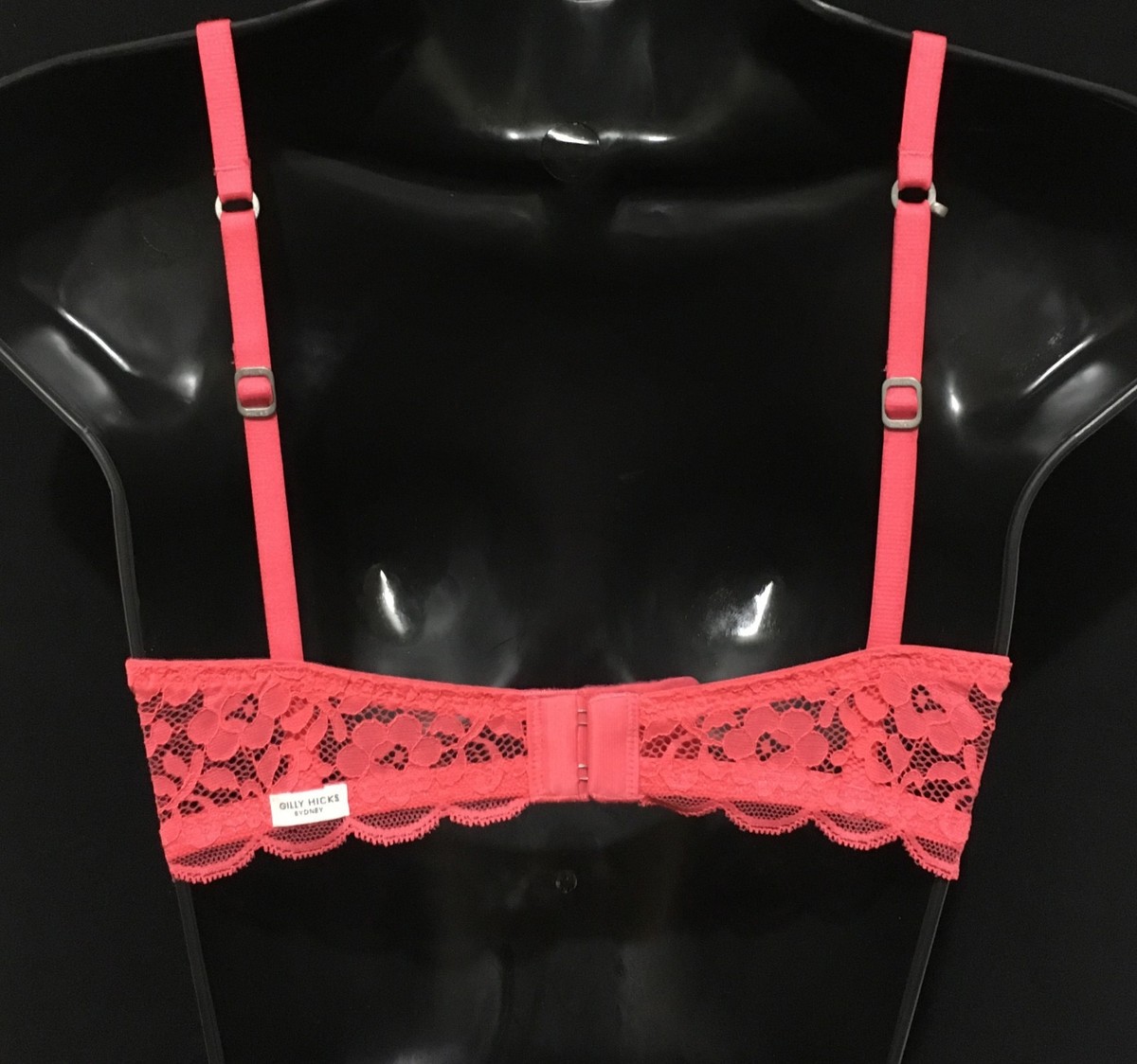 Hollister Gilly Hicks Push Up Plunge Bra DOTTED CORAL (34C) | eBay