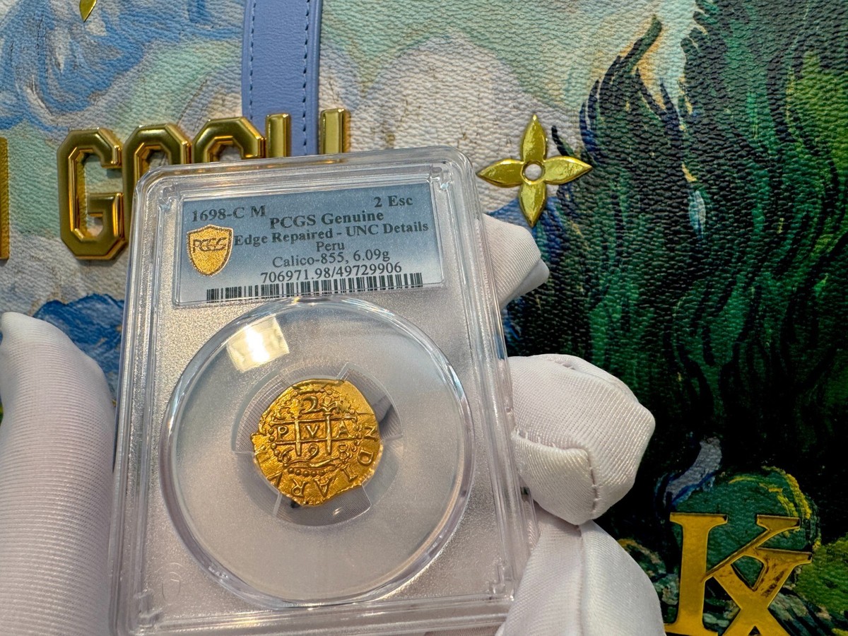 PERU 2 ESCUDOS 1698 