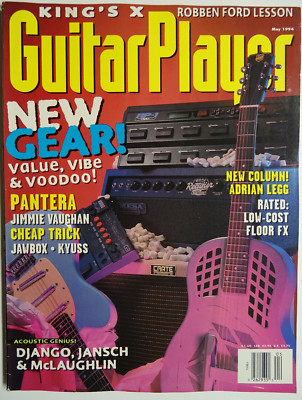 Guitar Player Magazine 1994 May Pantera Michael Landau Robben Ford Eliot Fisk