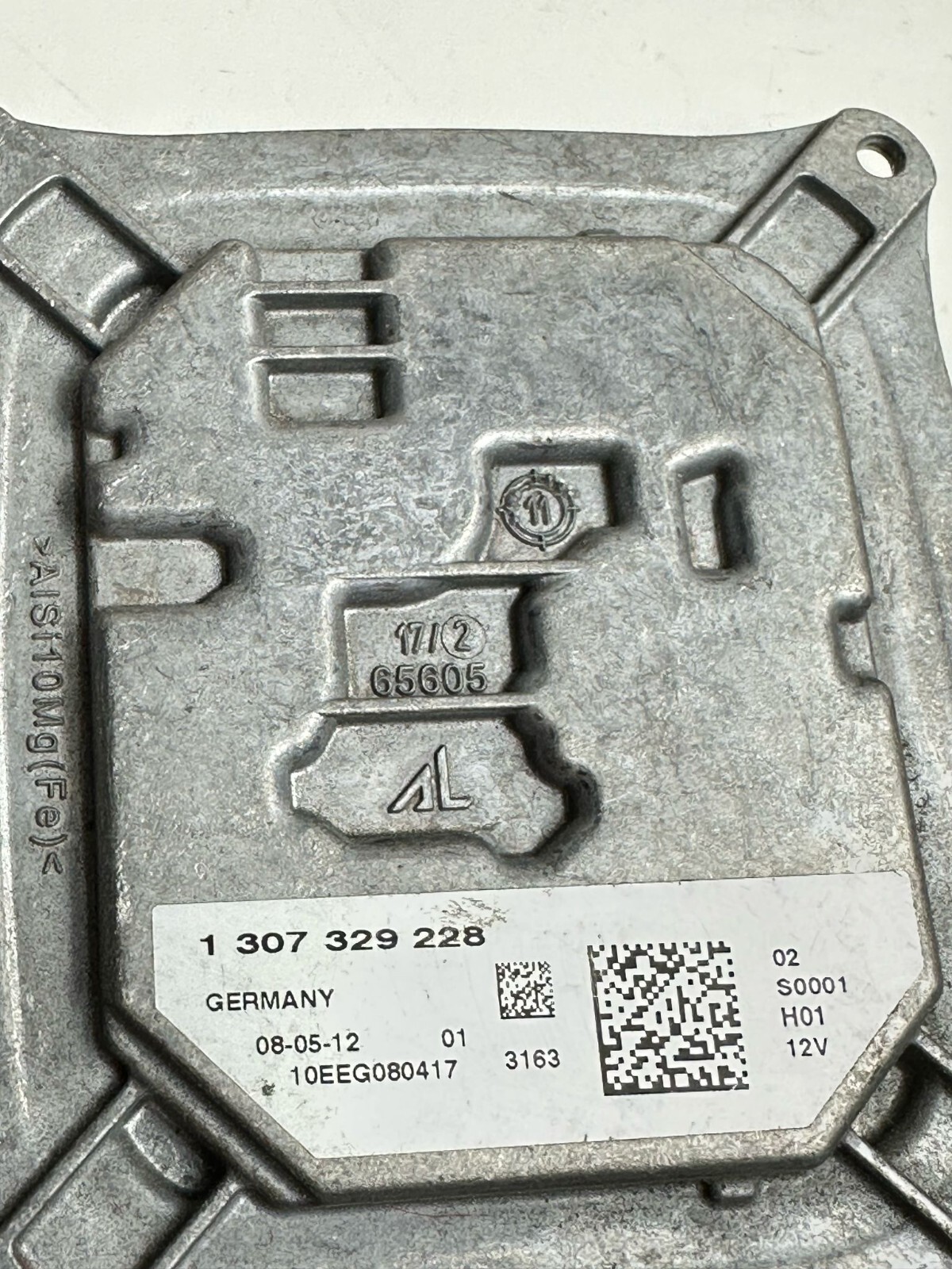 2009-2013 MASERATI QUATTROPORTE HEADLIGHT BALLAST COMPUTER MODULE OEM 1307329228