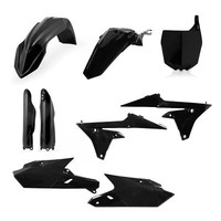 Acerbis Set Motorradverkleidungen Plastics Schwarz Yamaha 250 F 2014-2016 2017