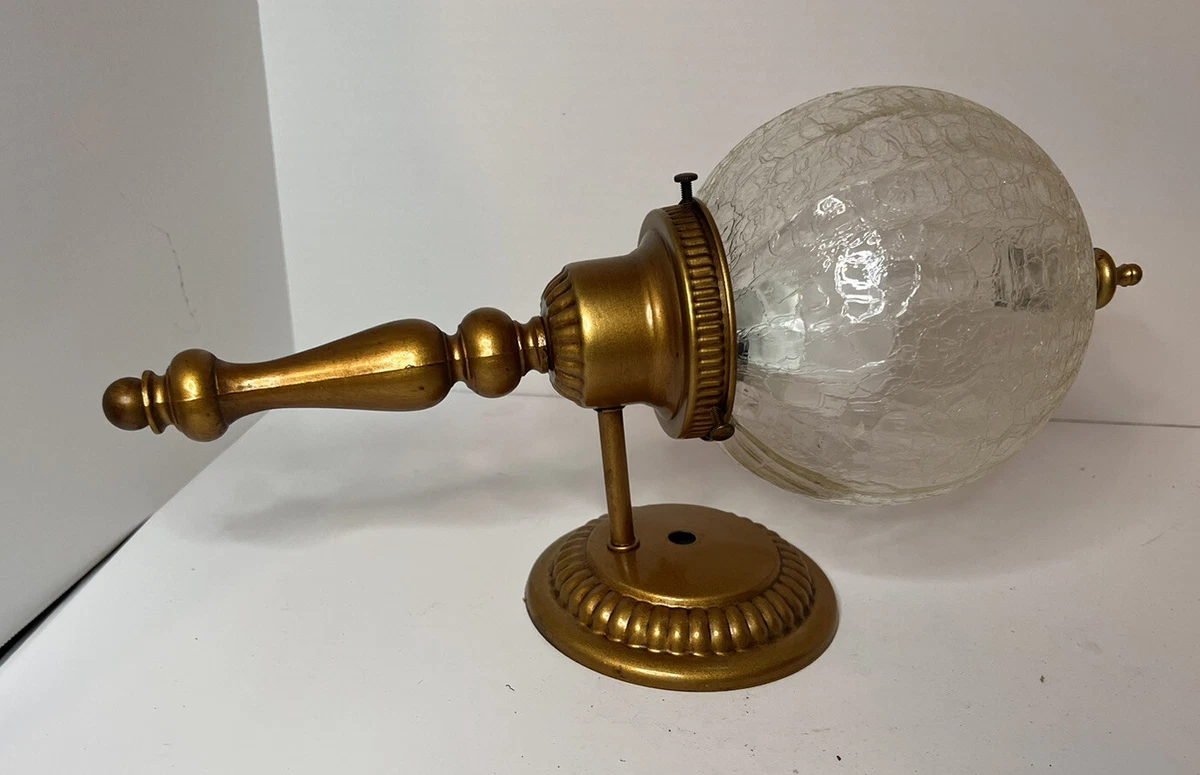 Crackle glass on sale wall sconce